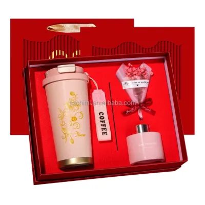 Wrapped Floral Whispers & Coffee Mug to Sip
